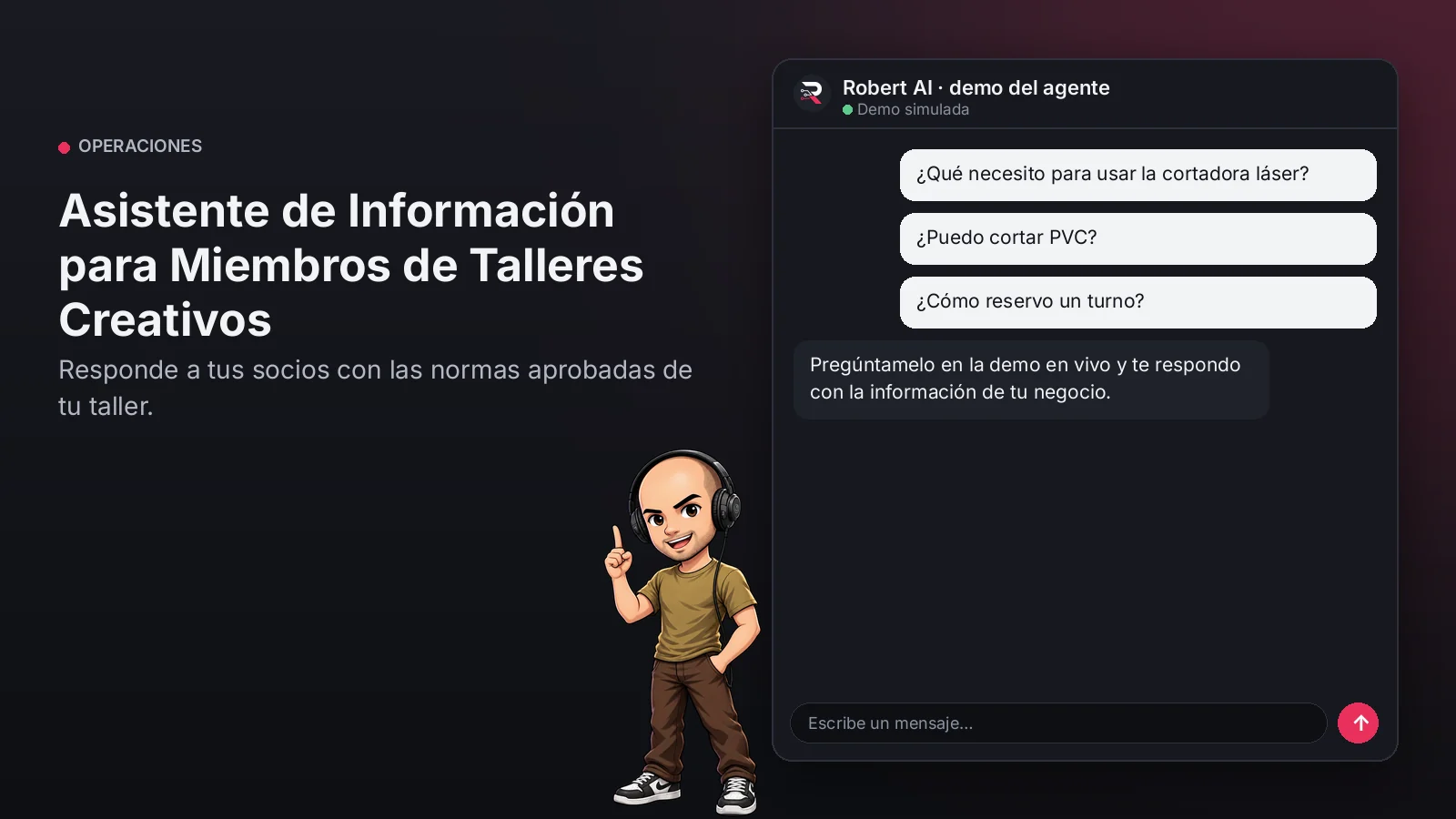 Asistente de Información para Miembros de Talleres Creativos. Responde a tus socios con las normas aprobadas de tu taller.